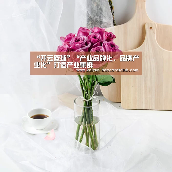 “开云篮球”“产业品牌化、品牌产业化”打造产业集群(图1) 开云篮球
